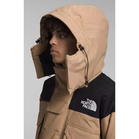 The North Face Coldworks Water Repellent Hooded Parka 600 Down ALMOND BUTTER XXL - Picture 4 of 5